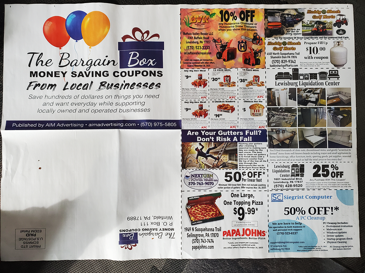 Bargian Box Presentation | Aim Advertising